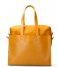 Shabbies  Handbag L Nat Dyed Smooth Leather With Canvas yellow
